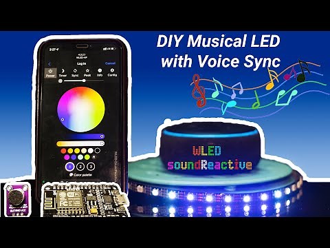 How To Make DIY Musical LEDs (Sound reactive + ESP8266)