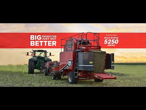 Marcrest Bale Baron 5250 Series - Big Production Just Got Better