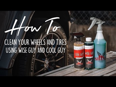 How To Clean Your Wheels and Tires | Shine Supply Detailing Products