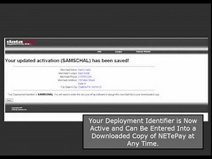 Datacap PSCS Tutorial - Configure, Purchase and Deploy NETePay easily online.