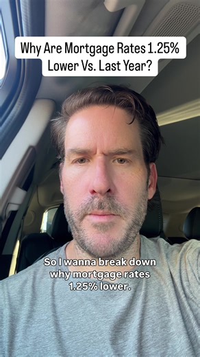 The math behind why mortgage rates are 1.25% lower today than they were a year ago. It’s a mix of lower bond yields and tighter spreads. Unfortunately, both aren’t expected to get markedly better from here so this might be as good as it gets for mortgage rates for a while unless we see some more intervention from the Fed or more bad economic data and another recession.