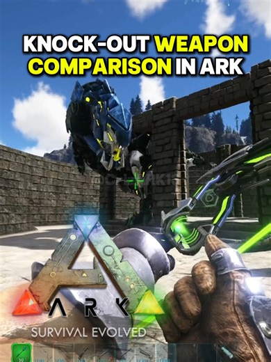 Best Taming Weapon in ARK? Best Knock-Out Weapon, here's the comparison of some knock-out weapons in ARK #ark #arksurvivalevolved #beginnersguide #foryou #reelsgaming #arktips #tiktokgaming #arkultimatemobileedition #survivaltips #arksurvivalascended #arksurvival #arkmobile #fyp #arkUME #arklife #arkguides #gamingguide #gaming #survivalgame #survival #arkguide #ARKTaming