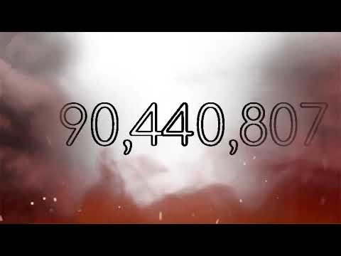 Numbers Counting from 0 to 5 Trillion Robot Voice Counting