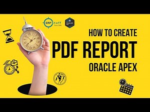 PDF Reports in Oracle APEX using jsPDF – Simple, Matrix & Master-Detail Source Code Included