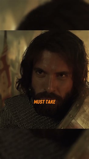 The Knights Templar ride to face the enemy 🫡 | Series: Knightfall S1E1 #series #templarknights