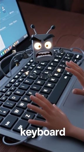 The Keyboard: Fingers Flying, Keys Crying! ⌨️💢