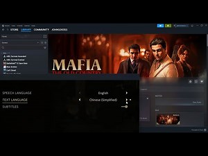 How To Change The Language In Mafia The Old Country On PC