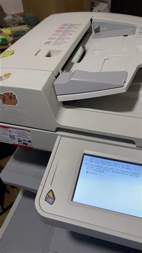 canon ImageRUNNER iR2520 error cord 202 #photocopy #repair #technology #printer