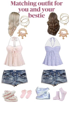 Vibes Erza on Instagram: "Matching outfit for u and ur bestie"