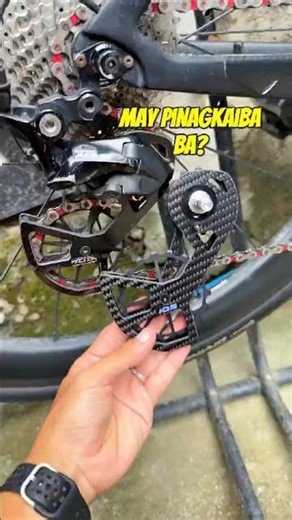 Oversized Pulley on Shimano 105 R7000 - Worth it? #shorts