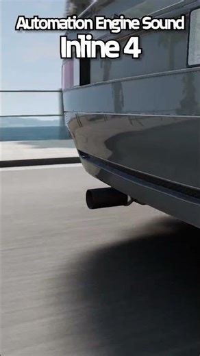 Automation Engine Sound Inline 4 #BeamNGDrive #Automation #TigerGamer16 #Short