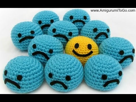 Crochet Smiley Ball