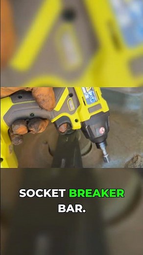 Remove Mower Blades in Seconds with This Trick #diy #ryobi #shorts