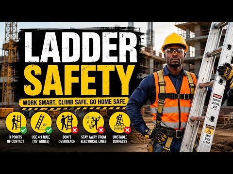 Ladder Safety Toolbox Talk | Prevent Falls & Stay Safe at Work