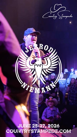 Big news, Country fans — Jerrod Niemann is joining the 2026 Country Stampede lineup on Saturday! 🎶 The Kansas native and hitmaker behind favorites like “Lover, Lover” and “Drink to That All Night” is bringing his signature sound to the Stampede stage! Get ready for an unforgettable weekend packed with live country music, camping, and memories that last all summer long. 🤠 📅 June 25–27, 2026 🎟️ Grab your tickets now at www.Kustom440.com #JerrodNiemann #CountryStampede #Stampede2026 #Kustom440 