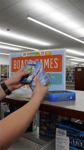 Try out new board games at the Library!