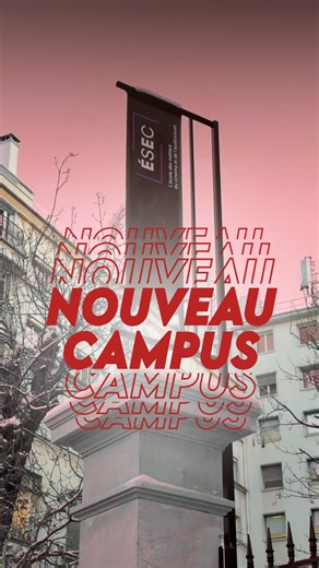Sous la neige à Paris, une nouvelle histoire commence ❄️ Des pas qui résonnent dans un campus tout juste ouvert, des regards qui rêvent déjà plus loin. La semaine dernière, les portes se sont ouvertes et les étudiants y inscrivaient leurs objectifs 2026, comme on écrit une intention de film avant le premier clap 🎬 ✨ Bienvenue dans le nouveau campus parisien de l’ÉSEC : le plan d’ouverture est lancé, le scénario est entre vos mains ✨ | ESEC
