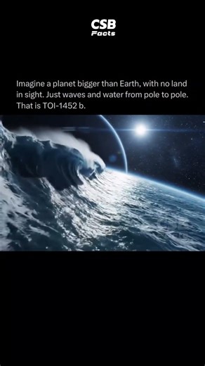 Ocean Planet Discovered 100 Light-Years Away! 🌊 TOI-1452 b Explained