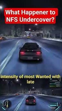WTF Happened to NFS Undercover?