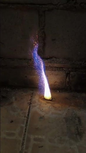 Why Does This Blue Fuel Burn With Such Beautiful Flames?