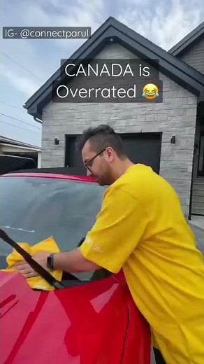 Do not come to CANADA..Very Overrated country #shorts