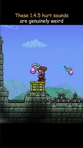 Terraria 1.4.5 Hurt Sounds Are WEIRD!