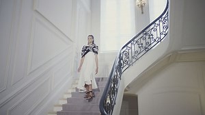 حضور سلین دیون، خواننده کانادایی در هفته مُد پاریس