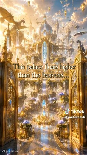 Heaven Is Real… And It Exists Above the Clouds ☁️🏰✨
