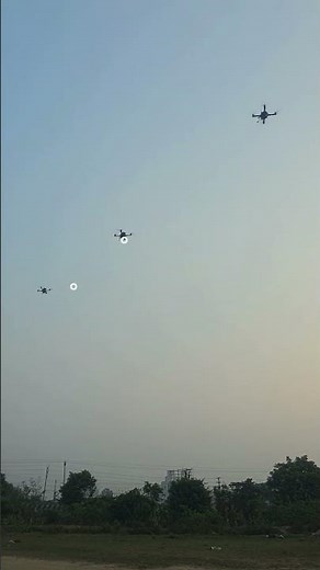 Formation Control Using ArduPilot! #pixhawk #ardupilot #drone #shorts