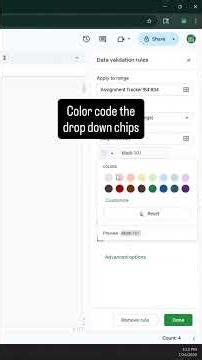 Study Planner in Google Sheets‼️ #googlesheets #study #planning
