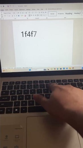 Make A Camera Symbol Shortcut Key For A Msword