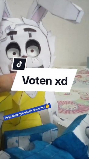 Muñecos de FNAF en Papercraft: Tutorial Paso a Paso