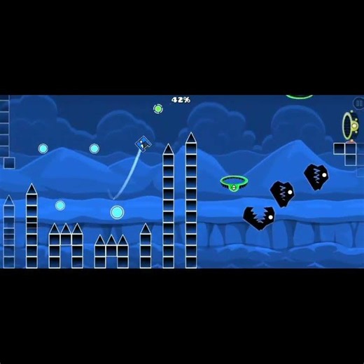 DASHED prev 2 #shorts #geometrydash #dash #destroyer #remix #fyp