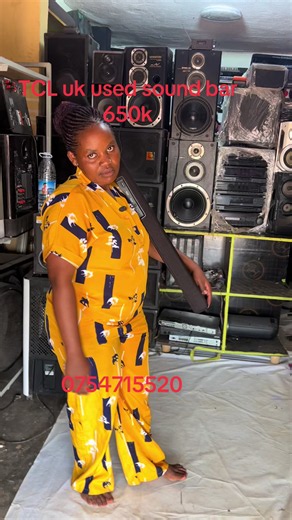 #uk used sound bar tcl 650000 075471552#posmachine #0754715520 #amplifier #used