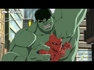 Hulk Bromea con Spider Man ♦ Ultimate Spider Man T03E16 ♦ Español Latino