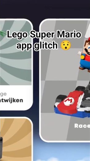 Lego Super Mario app glitch