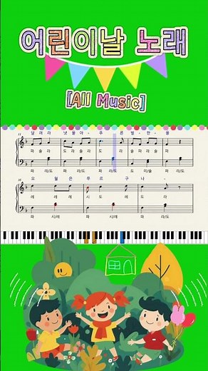 #어린이날노래 #동요악보 #악보무료나눔♡ #piano