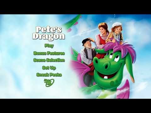 Pete's Dragon:35th Anniversary Edition 2012 DVD Menu Walkthrough
