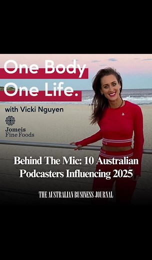 So happy to be listed as one of the 10 Australian Podcasts influencing 2025!! 🙏🏽 #podcast #grateful