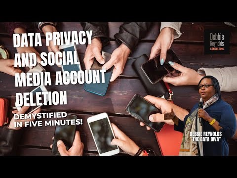 DATA PRIVACY AND SOCIAL MEDIA ACCOUNT DELETION