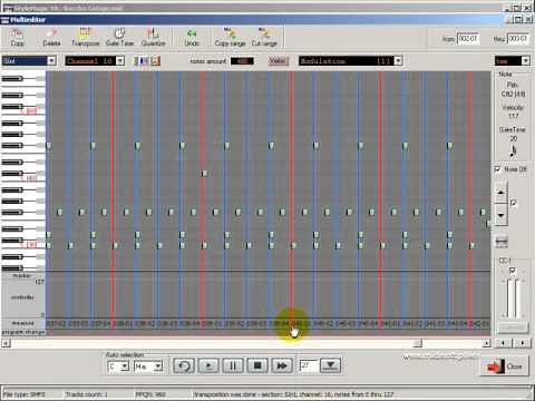 StyleMagic YA v2.2 - tutorial part 3 (midi2style)