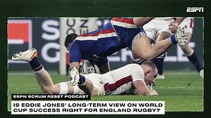 Have England fans lost faith in coach Eddie Jones? 🤔 The ESPN Scrum Reset crew discuss the fallout from England's poor Six Nations campaign and whether it's time to search for a new coach. FULL PODCAST 🎧: linktr.ee/ESPNScrumReset | ESPN Scrum