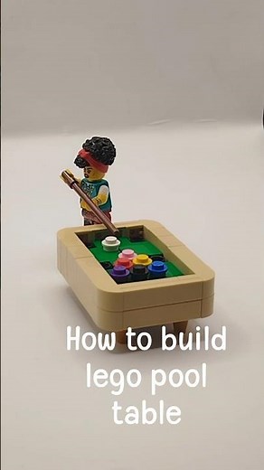 "How to Build a LEGO Pool Table 🎱 | Quick Tutorial" #lego #tutorial