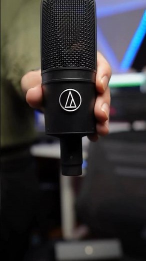 Check out AT4040 by Audio Technica 💪🫣