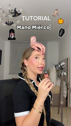 Tutorial de Mano de Miércoles Addams