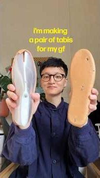 making a pair of tabis (part 2)