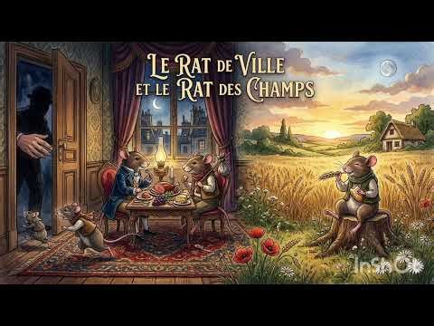 LE RAT DE VILLE ET LE RAT DES CHAMPS "reggae" (créé avec Suno AI)