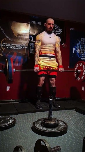 deadlift training 5x5 410 #strongman #strongmantraining #deadlift