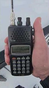 Слушаем короткие волны icom ic R10 на телескоп