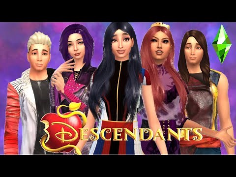 Huge Descendants cc Haul!!! 🌟 I Sims 4 I Rebeccas Creations